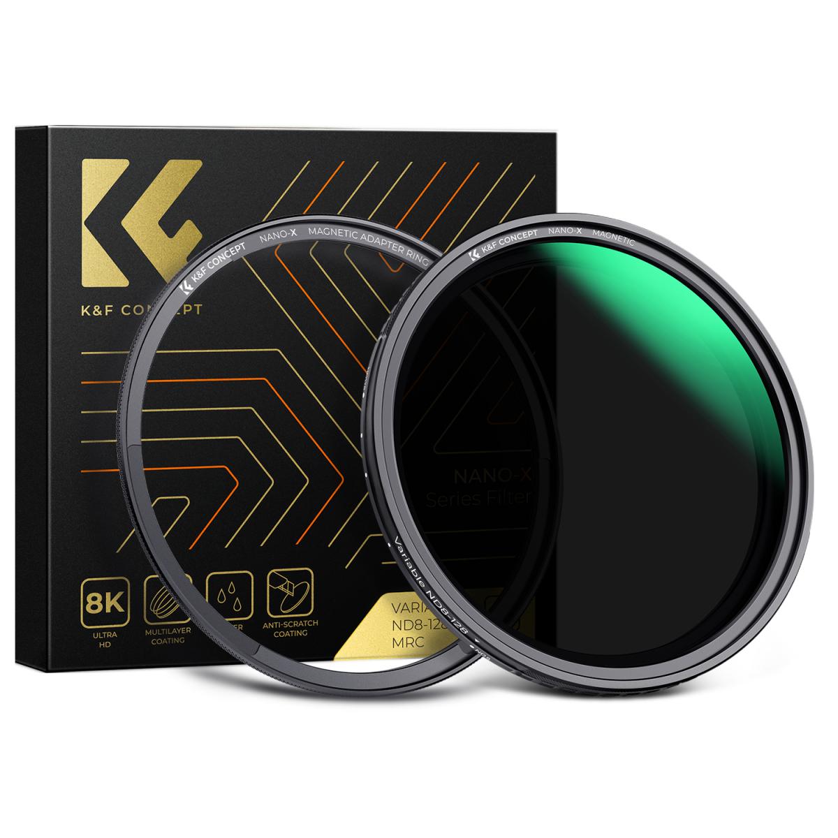 K&F Generic Magnetic Variable ND Filter ND8-ND128 from the Nano-X Series Product Image