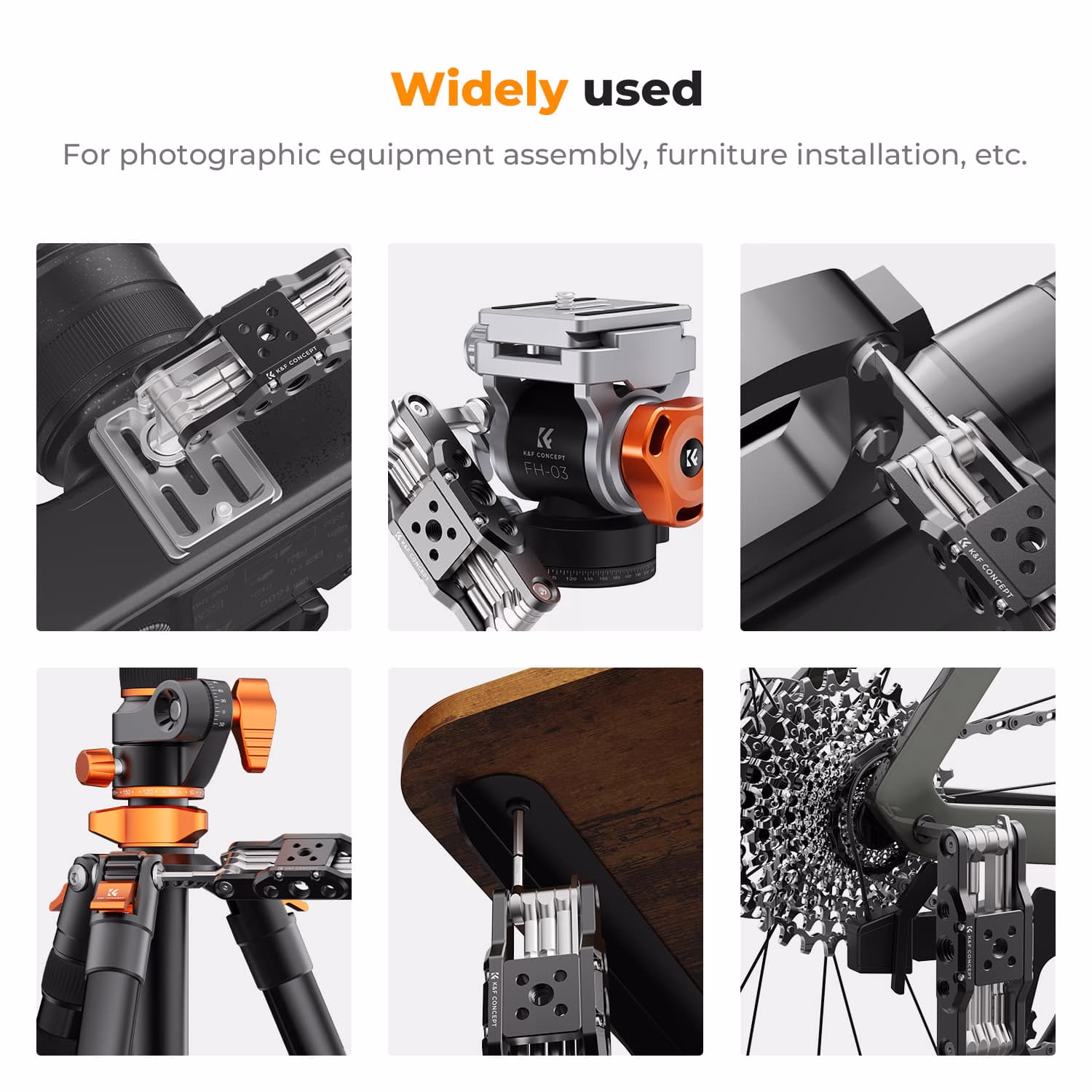 K&F 10-in-1 Multi-Tool for Working Photographers and Their Gear | KF31.099 - Image 4