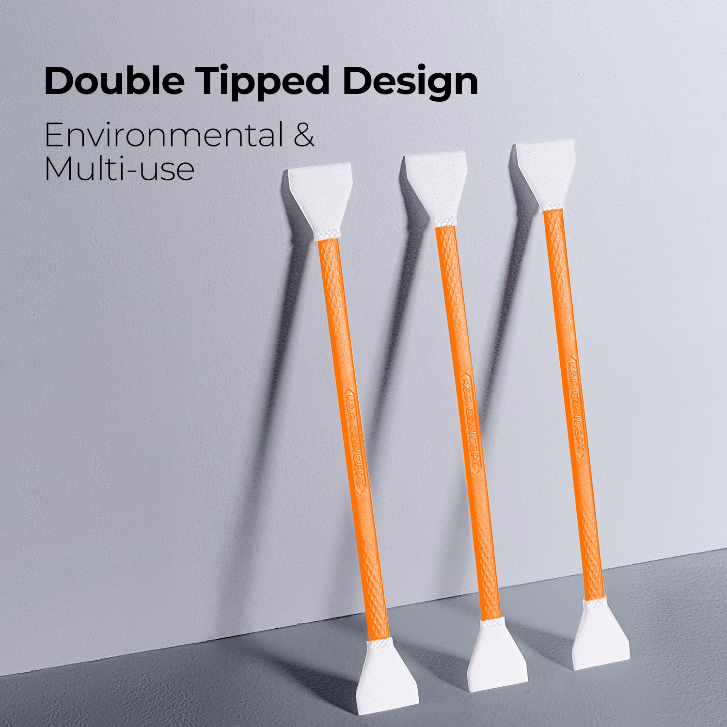 K&F 10-Pack APS-C Double-Head Sensor Cleaning Swabs | SKU.1962 - Image 2