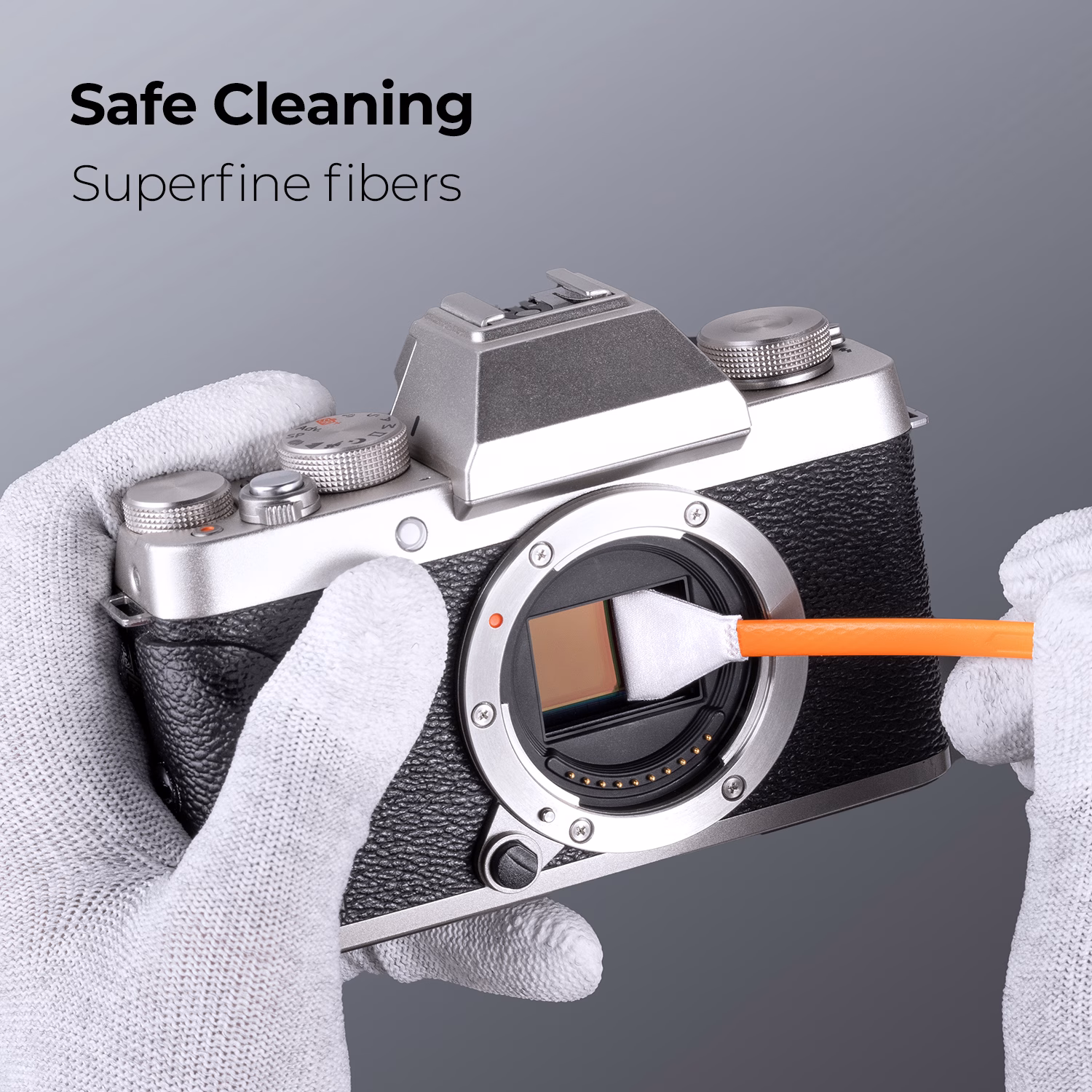 K&F 10-Pack APS-C Double-Head Sensor Cleaning Swabs | SKU.1962 - Image 3