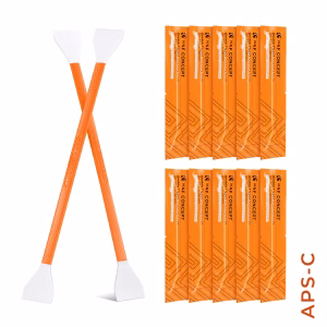 K&F 10-Pack APS-C Double-Head Sensor Cleaning Swabs | SKU.1962