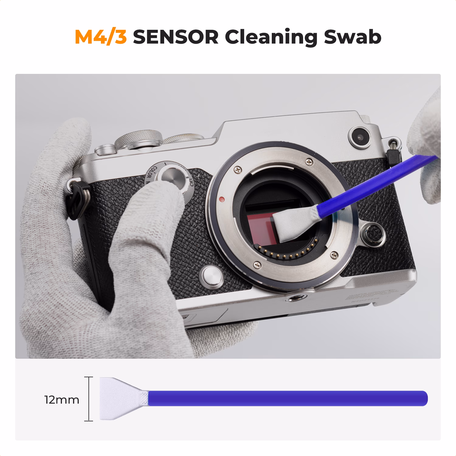 K&F 10-Pack Micro Four Thirds Sensor Cleaning Swabs | SKU.2315 - Image 6