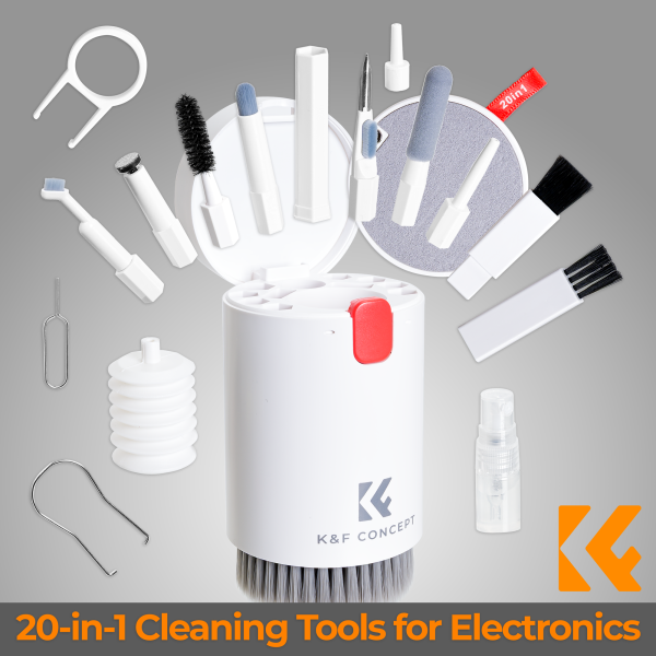 K&F 20-in-1 Cleaning Kit to Care for and Maintain your Devices | SKU.2078 - Image 3