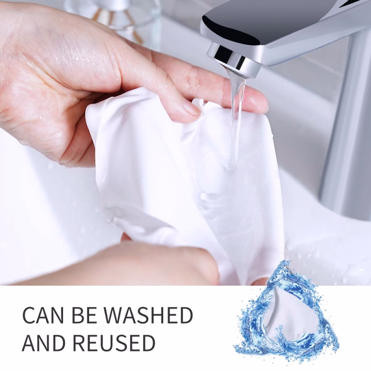 K&F 3 Pack of Microfiber Cleaning Cloths measuring 15×15cm | SKU.1683 - Image 5