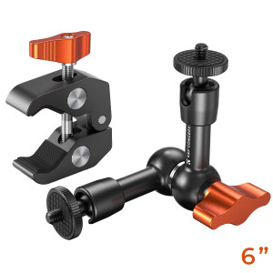 K&F Magic Arm 6 Inch with Mini Clamp | KF31.130