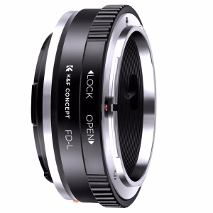 K&F Mechanical Adapter for Canon FD & FL Lenses to Leica L-Mount Cameras