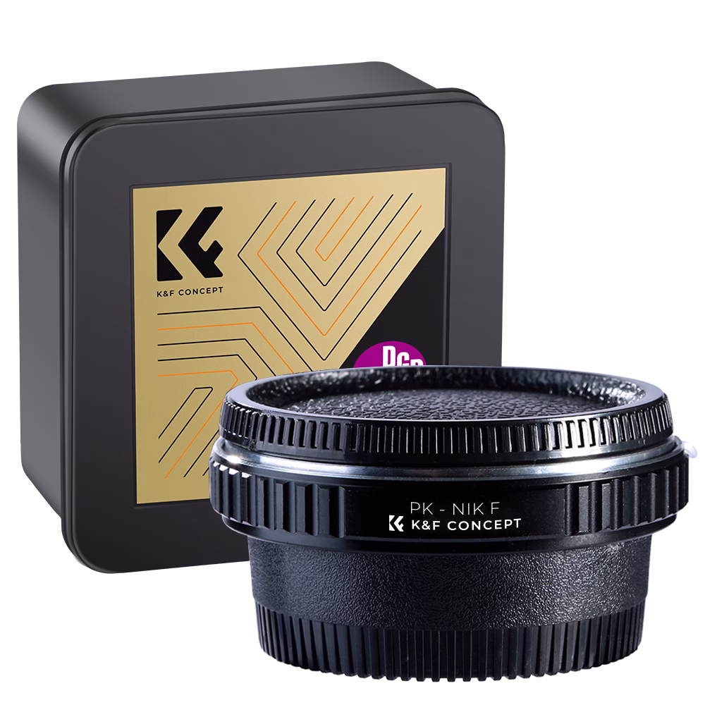 K&F Mechanical Adapter for Pentax K Lenses to Nikon F Cameras | KF06.121 - Image 7