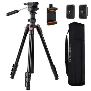 K&F Classic-Vlogger XL Video Tripod with Exceptional Height | KF09.115V1
