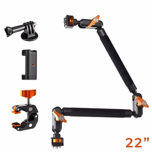 K&F Magic Arm 22 Inch with Super Crab Clamp and Accessories | KF31.201