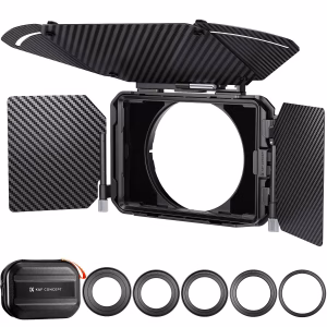 K&F Matt Box Pro Kit with lens adaptors 67-95mm with 3 Flags | SKU.2322V1