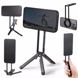 K&F Mini Fold Tripod with Magnetic Quick-Mount any Phone Brand | KF31.139V1