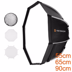 K&F Octagonal Softbox with Bowens Mount and Quick Clips