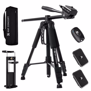 K&F Overhead-Vlogger 185cm Tripod with Monopod & Horizontal Arm | KF09.184