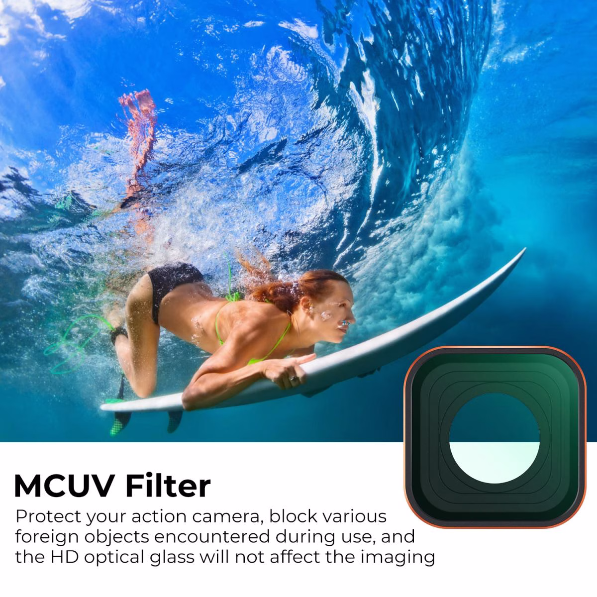 K&F UV Filter for GoPro Hero 9, 10, 11, 12, 13 Nano-X Series | KF01.2335 - Image 6
